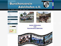 burschenparty.de Webseite Vorschau