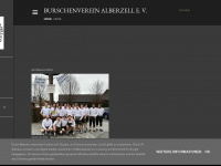 burschenverein-alberzell.de Webseite Vorschau