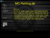 mc-rehling.de Webseite Vorschau