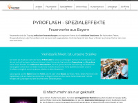 pyroflash.de Webseite Vorschau