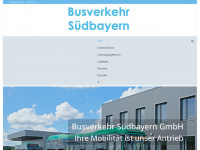 busverkehr-suedbayern.de Webseite Vorschau