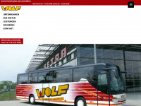 bus-wolf.de Webseite Vorschau