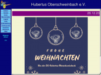 hubertus-oberschweinbach.de Webseite Vorschau
