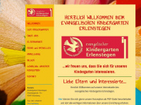 kindergarten-erlenstegen.de Webseite Vorschau