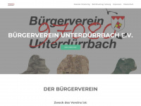 bv-unterduerrbach.de Webseite Vorschau