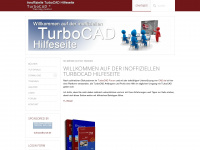 turbocad.cad.de Webseite Vorschau