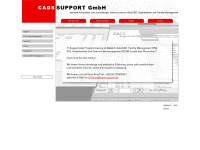 cads-support.de Webseite Vorschau