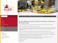 cafe-eger.de Webseite Vorschau