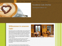 cafe-strehler.de Webseite Vorschau