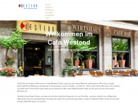 cafe-westend.com Webseite Vorschau
