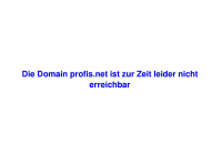 profis.net Webseite Vorschau