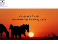 galoppers-ranch.de Webseite Vorschau