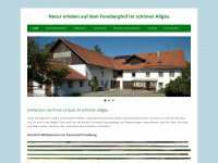 ferienhof-feneberg.de Webseite Vorschau