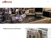 cappresso.de Webseite Vorschau