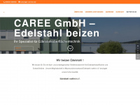 caree-gmbh.de Webseite Vorschau