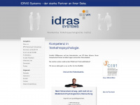 idras.de Webseite Vorschau