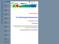 holzenergie-symposium.ch Webseite Vorschau