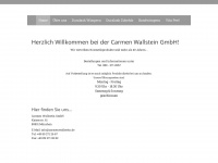 carmenwallstein.de Webseite Vorschau