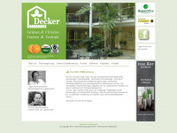 decker-hydro.de Webseite Vorschau