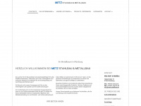 metz-stahlbau.de Webseite Vorschau
