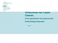 carpet-cleaner.de Webseite Vorschau