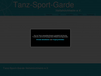 tanz-sport-garde.de Webseite Vorschau