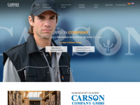 carson-company.de Webseite Vorschau
