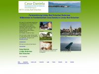 casa-daniela.de Webseite Vorschau