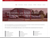 atg-tec.de Webseite Vorschau