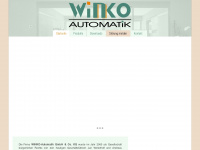 winko-automatik.de Webseite Vorschau