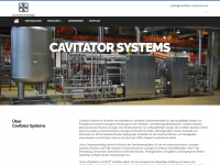 cavitator-systems.com Webseite Vorschau