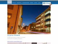 cb-bank.de Webseite Vorschau