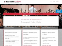 musicube-academy.de Webseite Vorschau