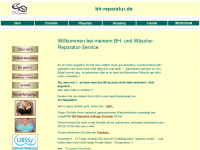 bh-reparatur.de Webseite Vorschau