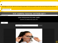 sam-dental.de Webseite Vorschau