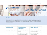 celecta.de Webseite Vorschau