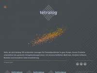 tetralog.de Webseite Vorschau