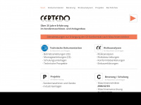 certedo.com Webseite Vorschau