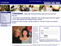 charisma-muc.de Webseite Vorschau