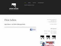 sport-bauer-active.de Webseite Vorschau