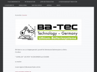 ba-tec.de Webseite Vorschau