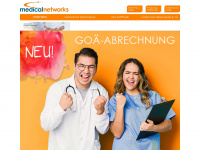 medicalnetworks.de Webseite Vorschau