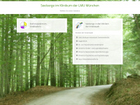 klinikseelsorge-lmu.de Webseite Vorschau