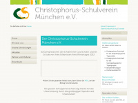 christophorus-schulverein.de Webseite Vorschau