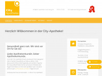 city-apotheke-wuerzburg.de Webseite Vorschau