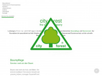 cityforest.de Webseite Vorschau