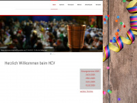 hcv-hambach.de Webseite Vorschau