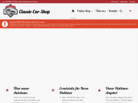 classic-car-shop.de Webseite Vorschau