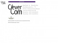 clevercom.de Webseite Vorschau