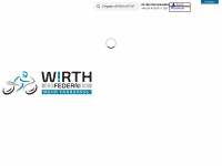 wirth-federn.de Webseite Vorschau